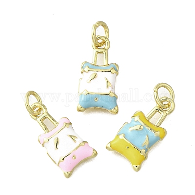 Латунь эмаль подвески KK-Z102-24G-1