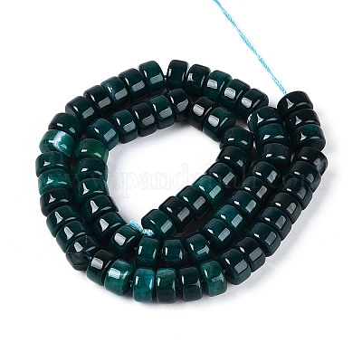 Окрашенные естественный агат бисер пряди&nbsp;G-T143-17K-1