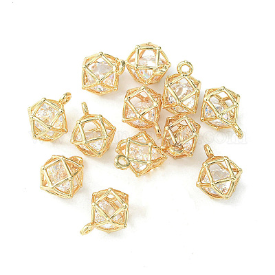 Латунь подвески циркония кубической KK-G462-54KCG-1