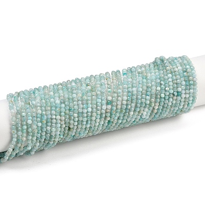 Естественно амазонит шарик нити G-P279-42-2mm-01-1