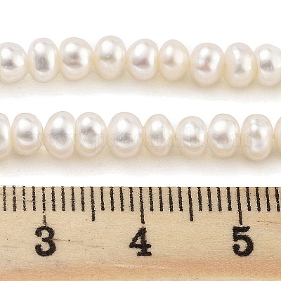 Нити из натурального культивированного пресноводного жемчуга PEAR-C003-37-1