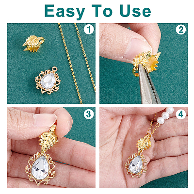 40 шт. латунные скобы для крепления на стойке KK-PH0011-30-1