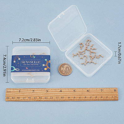 Кулоны из латуни с прозрачным фианитом ZIRC-SC0001-06-1