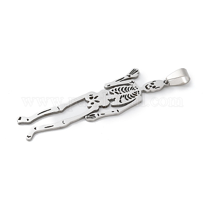 201 большой кулон из нержавеющей стали STAS-S157-35P-1