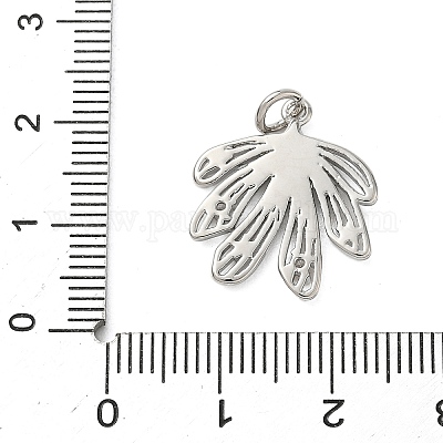 Латунные микропаве прозрачные подвески с фианитом KK-A273-33P-1