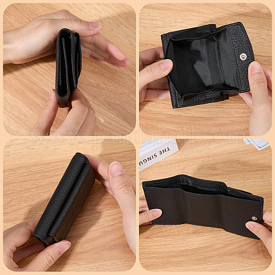 Кошельки из воловьей кожи AJEW-WH20002-41B-1