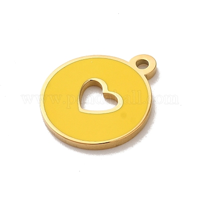 Подвески из эмалированной нержавеющей стали 304 STAS-B074-03G-01-1