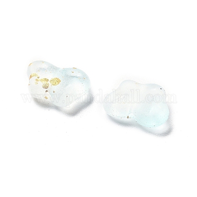 Прозрачные акриловые бусины градиентного цвета OACR-M023-05J-1