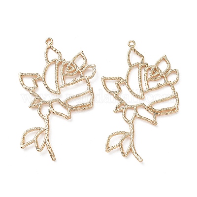 Латунные подвески&nbsp;KK-L266-01E-G-1