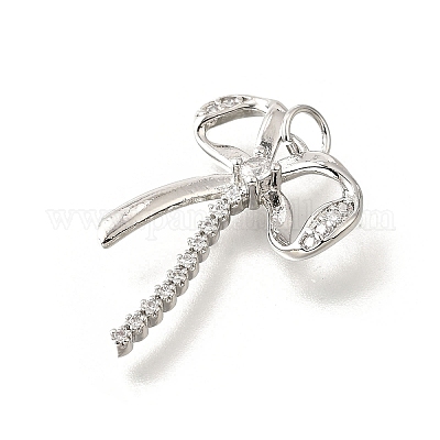 Латунные микро проложить кубического циркония подвески KK-V008-13P-02-1