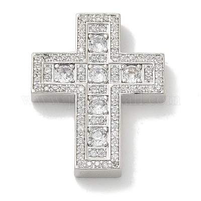 Стойки обшивки латунь микро проложить Циркон подвеску KK-L224-063P-01-1