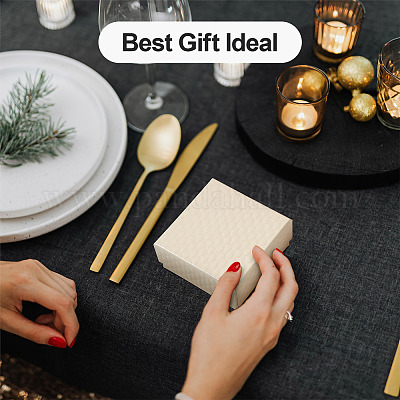 Подарочные коробки для хранения из фактурного картона с ромбами CON-TAC0010-03B-03-1