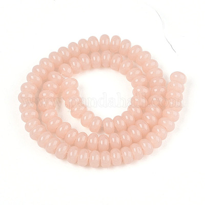 Имитация нефритовые четки стекла&nbsp;GLAA-ZX008-8mm-17B-1