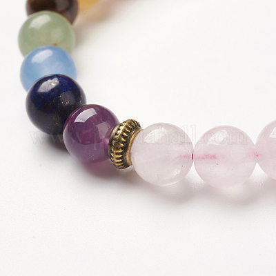 Чакра ювелирные изделия йога BJEW-G554-02E-1