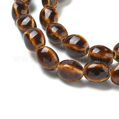 Фарфора ручной работы бисер нитей PORC-B002-05-1