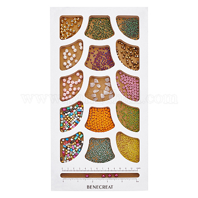 Доска для дизайна из деревянных бусин TOOL-WH0052-07-1