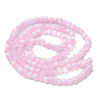 Стеклянные бусины кракле X1-GLAA-U001-6mm-03-1