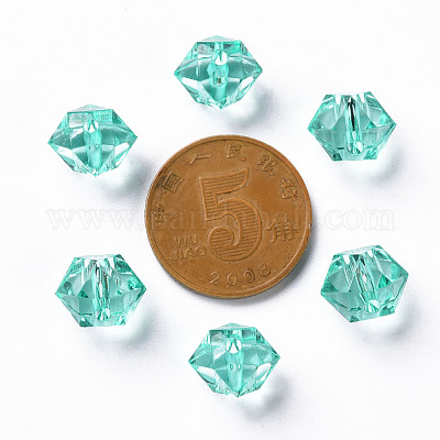 Прозрачные акриловые бусины TACR-S154-15B-68-1