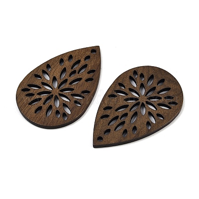 Подвески из орехового дерева WOOD-A025-04G-1