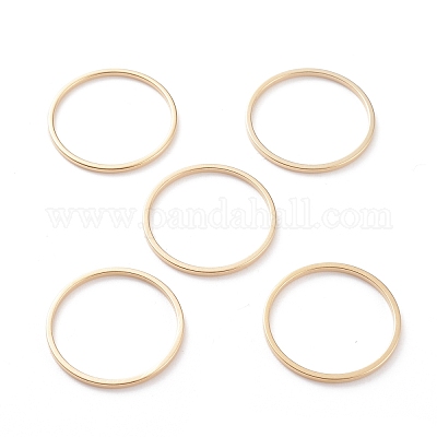 Латунные соединительные колечки KK-Y003-03G-G-1