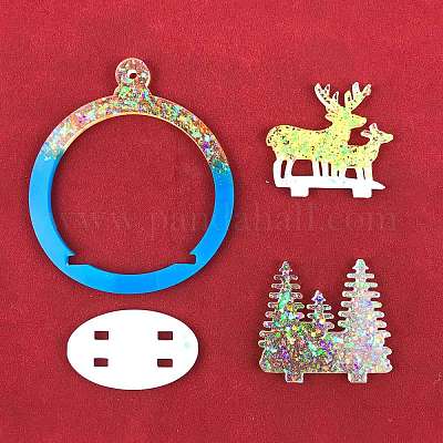 Силиконовые Молды на рождественскую тематику своими руками DIY-A034-03A-1