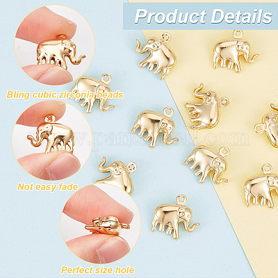 30шт латунные подвески KK-GO0001-25-1