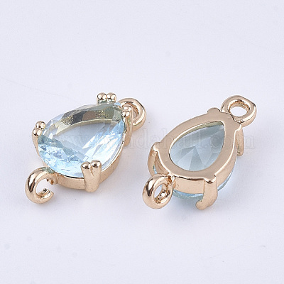 Прозрачные стеклянные соединители звеньев GLAA-T007-18H-1