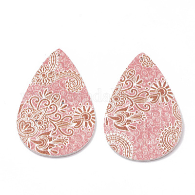 Большие подвески из искусственной кожи FIND-N001-28B-1