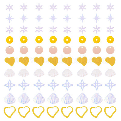 100 г пластиковых пайеток&nbsp;PVC-TA0001-04A-1