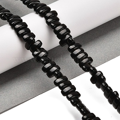 Природные обсидиана бисер нитей G-Q167-B11-01-1