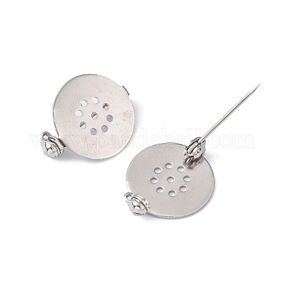 Латунная фурнитура для броши&nbsp;LS-X-KK-D266-01P-1