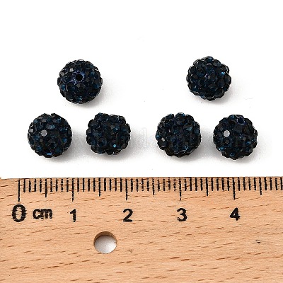 Pave disco бусины RB-H258-8MM-207-1