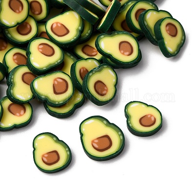 Кабошоны из полимерной глины ручной работы CLAY-B007-03F-1