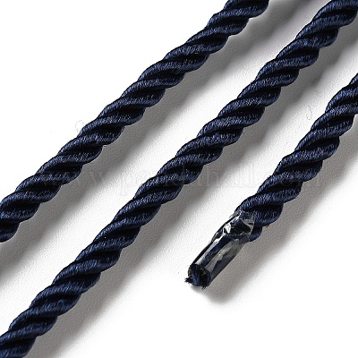 Нейлоновый витой круглый шнур&nbsp;NWIR-S001-01J-1