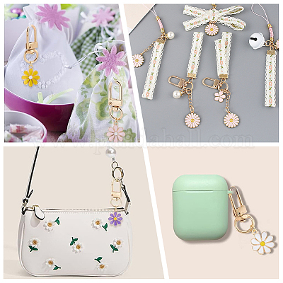 Подвесные украшения из сплава эмали HJEW-AB00652-1