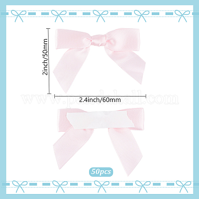 50 шт. полиэстеровый бант DIY-DR00010-1
