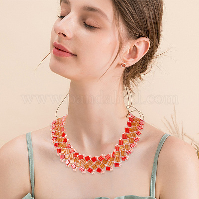 210~240шт стеклянный бисер SEED-NB0002-08H-1