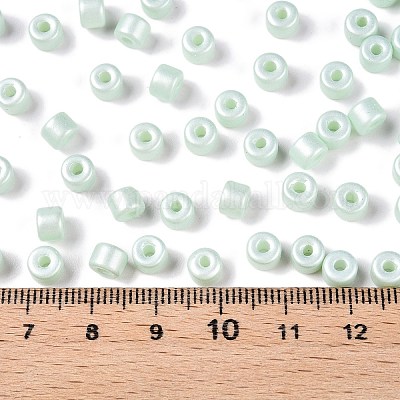 Стеклянные бусины с перламутровым эффектом для выпечки SEED-T008-03P-1