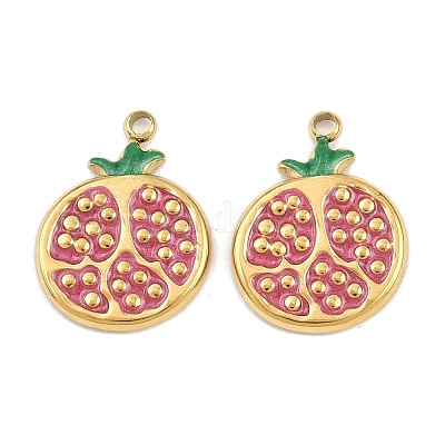 Подвески из нержавеющей стали 304 с эмалью STAS-Z166-23E-G-1