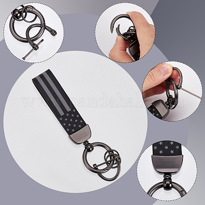 Брелок из искусственной кожи DIY-WH20013-23A-1