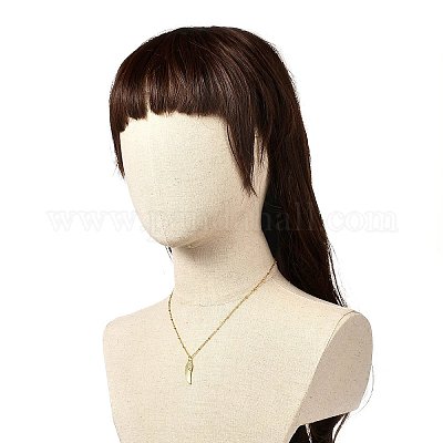 Ожерелье с подвеской в виде крыла NJEW-JN03688-1