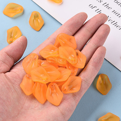 Прозрачные матовые акриловые подвески&nbsp;MACR-S371-03A-724-1