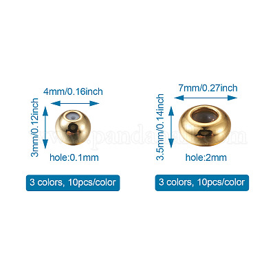 Латунные бусины&nbsp;KK-KS0001-15-1