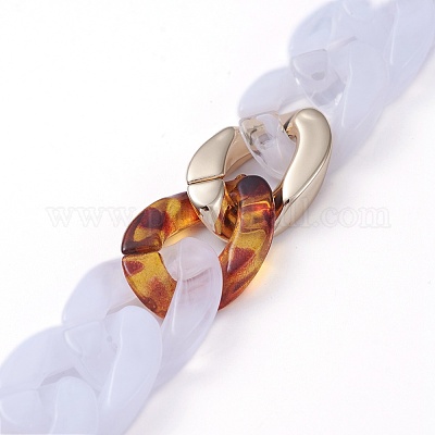 Обшивка из пластика ccb ручной работы AJEW-JB00680-06-1