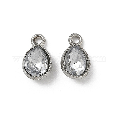 Подвески из сплава и страза&nbsp;PALLOY-P317-05P-1