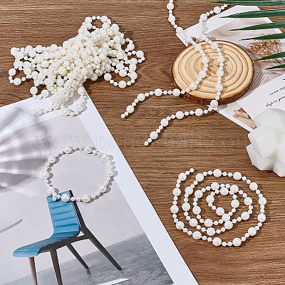 6 шт. пластиковая гирлянда с бусинами DIY-MA0006-87-1