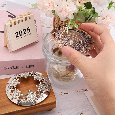 2 шт. 2-х стилистическая крышка из сплава FIND-GL0002-16-1