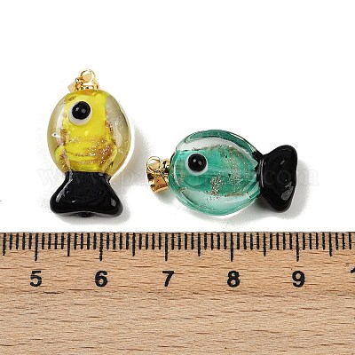 Подвески лэмпворк ручной работы LAMP-A007-01G-04-1