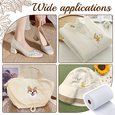 Нетканые материалы для вспомогательной вышивки DIY-WH0899-38A-01-1