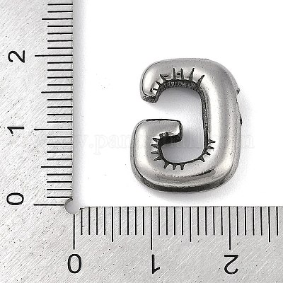 Подвески из нержавеющей стали 304 с защитой от потускнения STAS-K256-25G-P-1